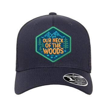 Flexfit 110® Mesh-Back Cap - EMB Patch