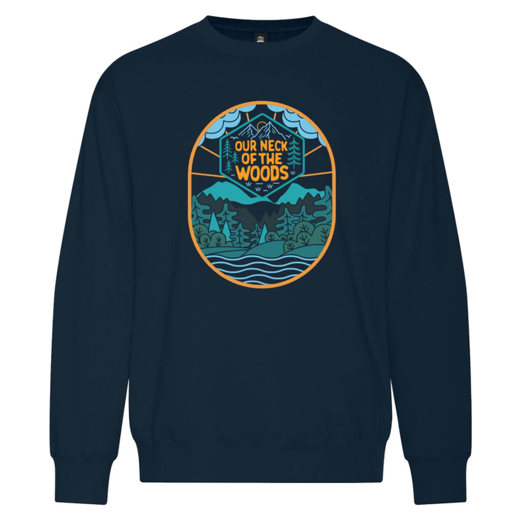 Unisex Crewneck Sweater - ONOTW — Navy Heather