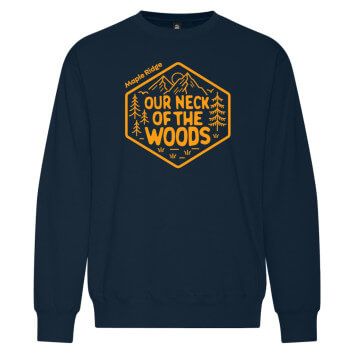 Unisex Crewneck Sweater - Orange ONOTW