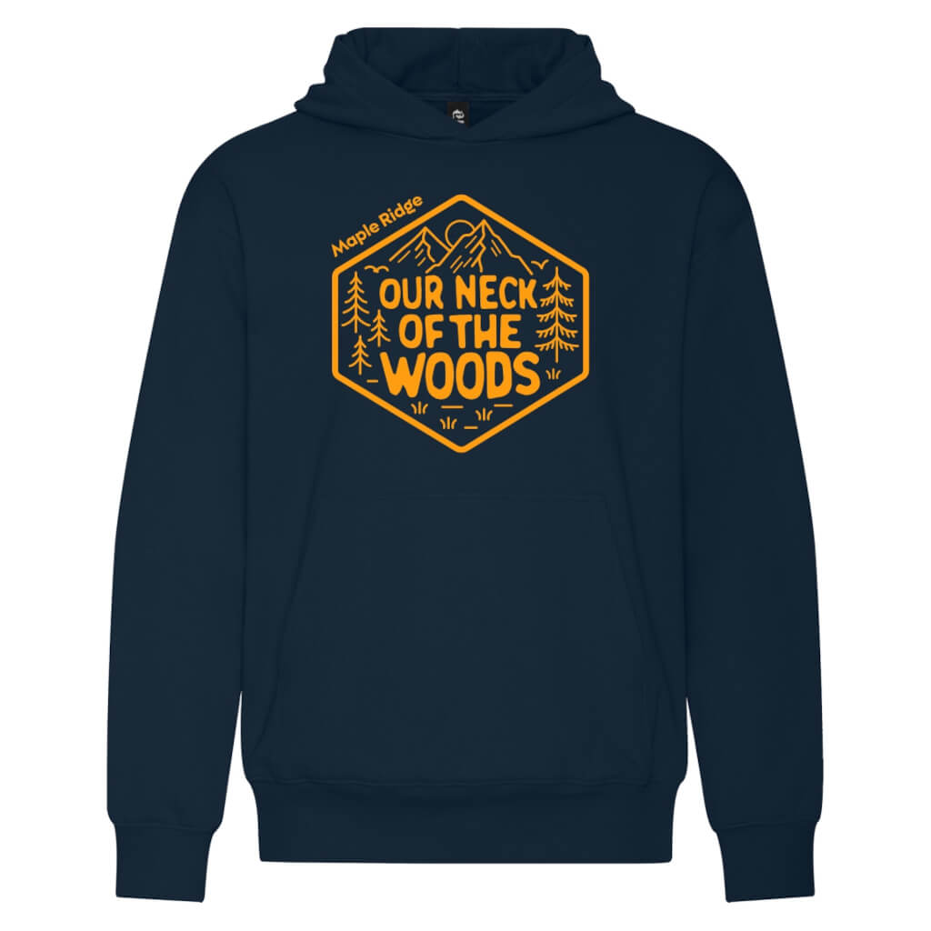 Unisex Midweight Hoodies - Orange ONOTW — Navy Heather