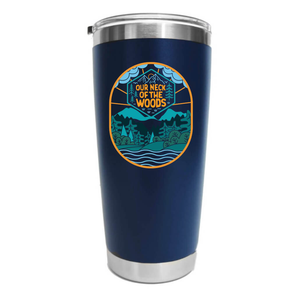 Stainless Steel Tumbler 20oz - ONOTW — Navy
