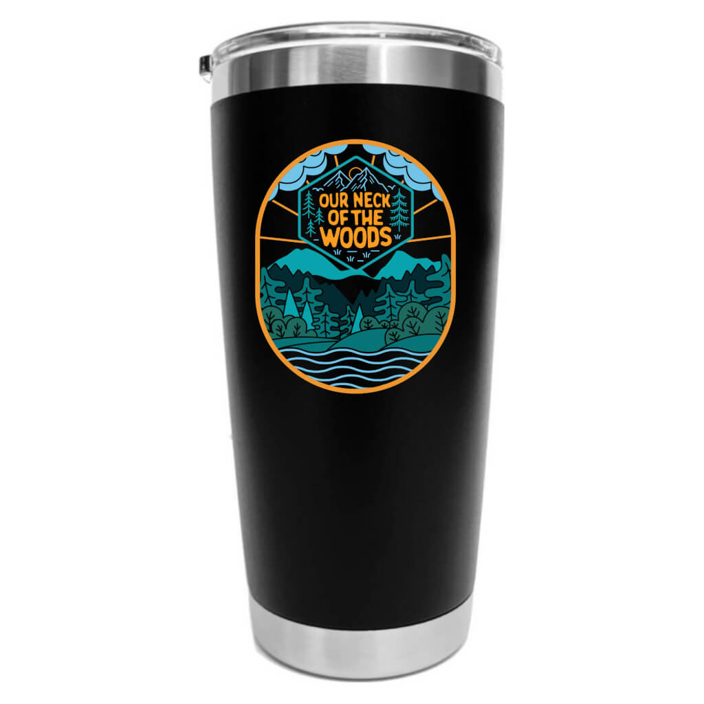 Stainless Steel Tumbler 20oz - ONOTW — Black