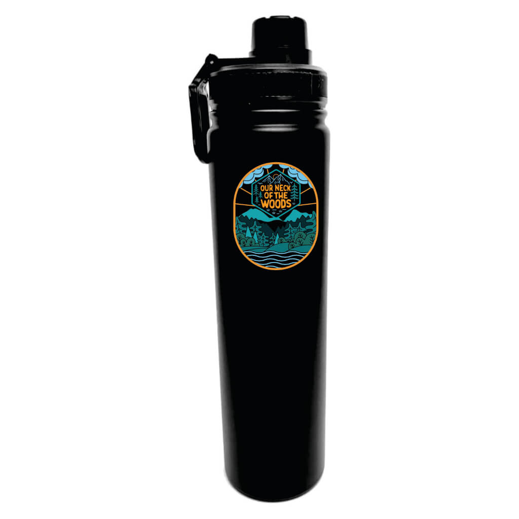 Water Bottle 25oz - ONOTW — Black